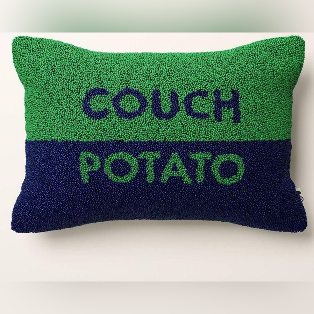Kate Spade New York x Target Couch Potato Beaded Rectangle Lumbar Throw Pillow
